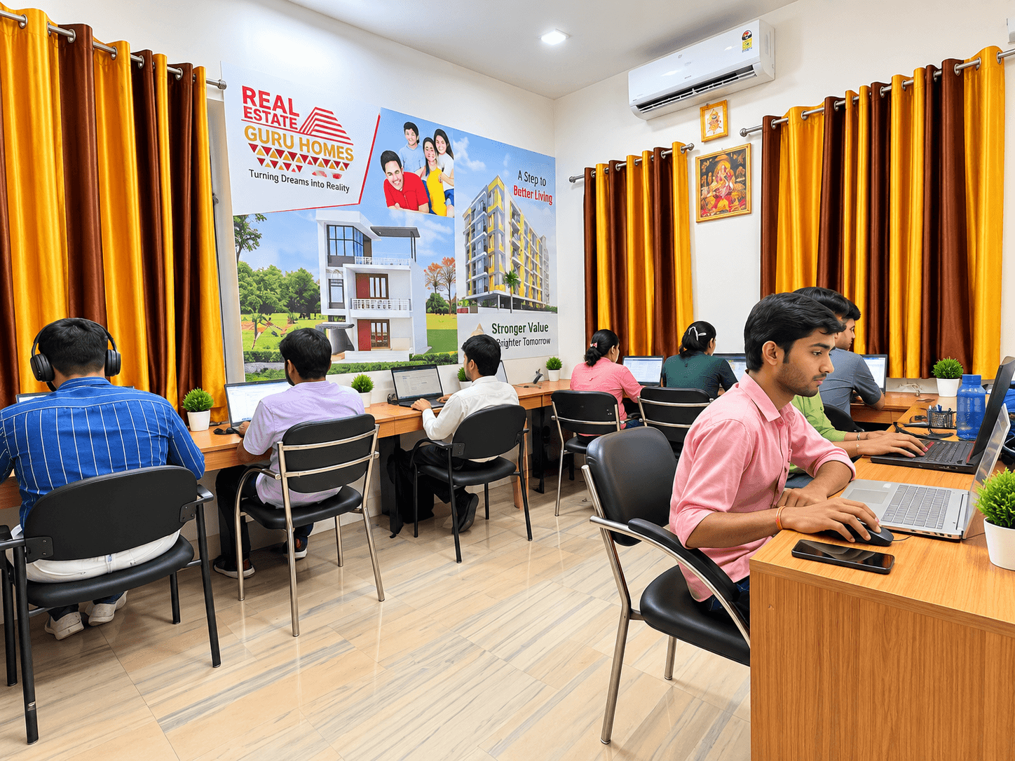 Srev Evolution Pvt. Ltd. Engineering Team and Office